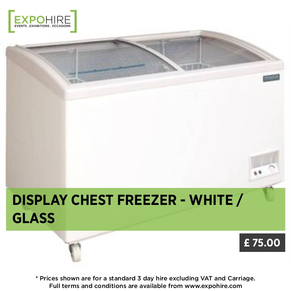 Polar Display Chest Freezer Hire • Expo Hire UK