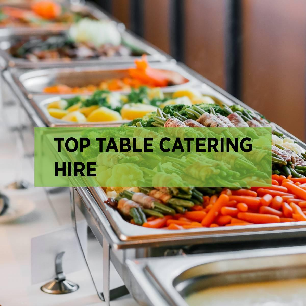 Alternives to Top Table Catering Hire • Expo Hire UK