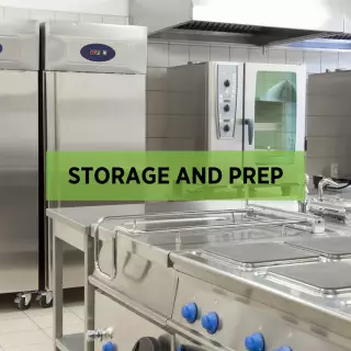 Storage and Prep Hire