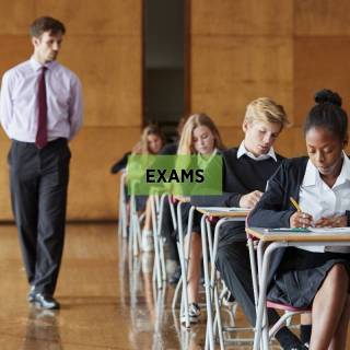 Exam Desk and Chair Hire