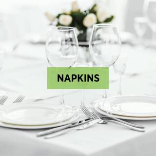 Napkin Hire - From £0.75