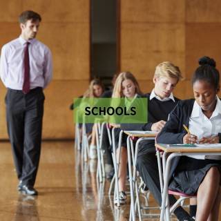 School Exam Desk Hire