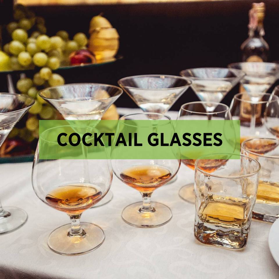 Cocktail Glass Hire • Expo Hire UK