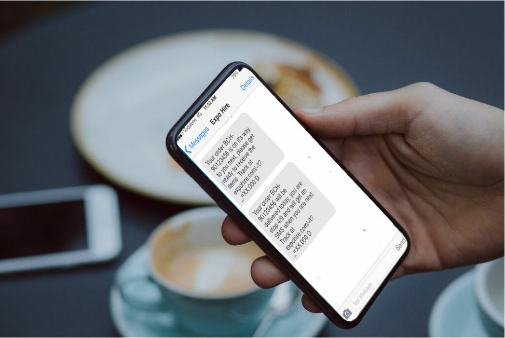Order Tracking SMS