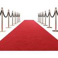 VIP Red Carpet Package with Gold Posts & Black Ropes