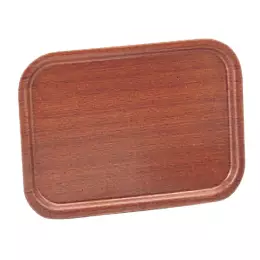 Bar Tray Hire - Small Mahogany