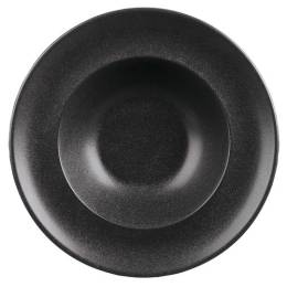 Dark Grey Pasta Plate Bowl Hire