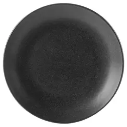 Dark Grey Coupe Dinner Plate Hire