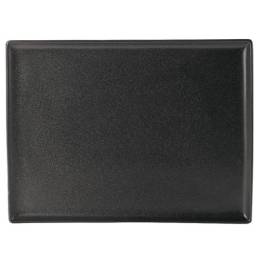 Dark Grey Rectangular Platter Hire
