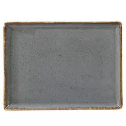 Light Grey Rectangular Platter Hire