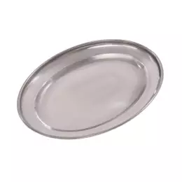 20" Large Oval Serving Salver Hire