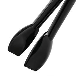 Black serving tongs for hire