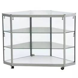 Corner Showcase Rental