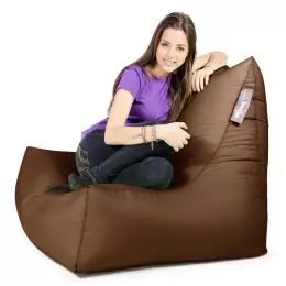 Bean Bag Lounger Hire - Brown