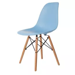 Eames Inspired Chair Rent Blue