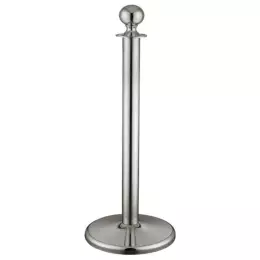 Chrome Barrier Post Hire