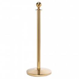 Gold Barrier Post Hire
