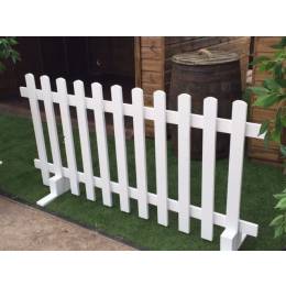 Hire White Picket Fencing