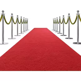 VIP Red Carpet Package - Chrome / Gold Hire