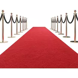VIP Red Carpet Package - Gold / Black Hire