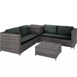 Rattan Lounge Set Hire