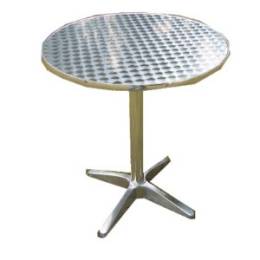 Aluminimum Circular Outdoor Table Hire