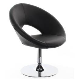 Rent Black New Moon Swivel Chair