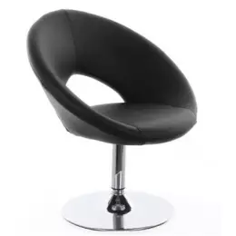 Rent Black New Moon Swivel Chair