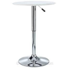 Poseur Table Hire - Bonetti White