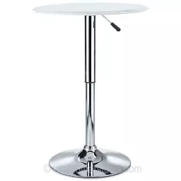 Poseur Table Hire - Bonetti White