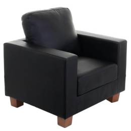 One Seater Sofa - Black