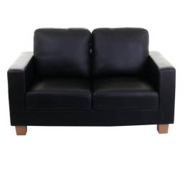 Two Seater Sofa Hire - Black