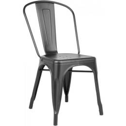 Tolix Cafe Chairs Hire - Gunmetal