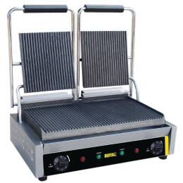 Double Ribbed Panini Grill Hire
