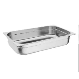 Stainless Steel Gastronorm Pan - 1/1 Full Size - 100mm Deep