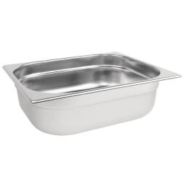 Stainless Steel Gastronorm Pan - 1/2 Half Size - 100mm Deep