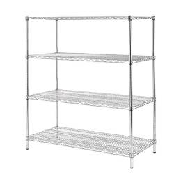 4 Tier Wire Shelving Hire