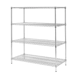 4 Tier Wire Shelving Hire