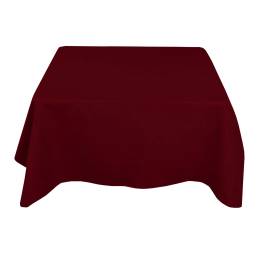 Square Banqueting Tablecloth Hire - 54" Burgundy