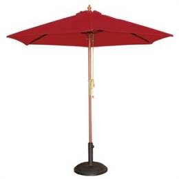 Hire Parasols or Patio Umbrellas - Red