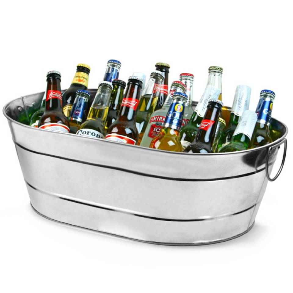 Large Oval Ice Bucket - Party Tub Hire