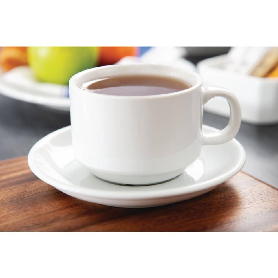 Stacking Cup (7oz) - Simply Vitrified Hotelware