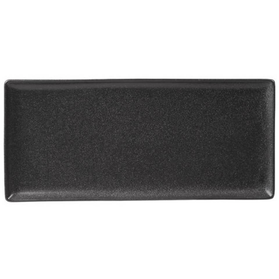 Large Dark Grey Rectangular Platter Hire