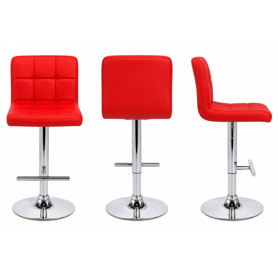 Chester Bar Stool - Red Hire