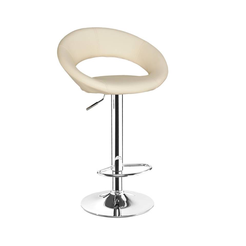 New Moon Bar Stool Hire - White