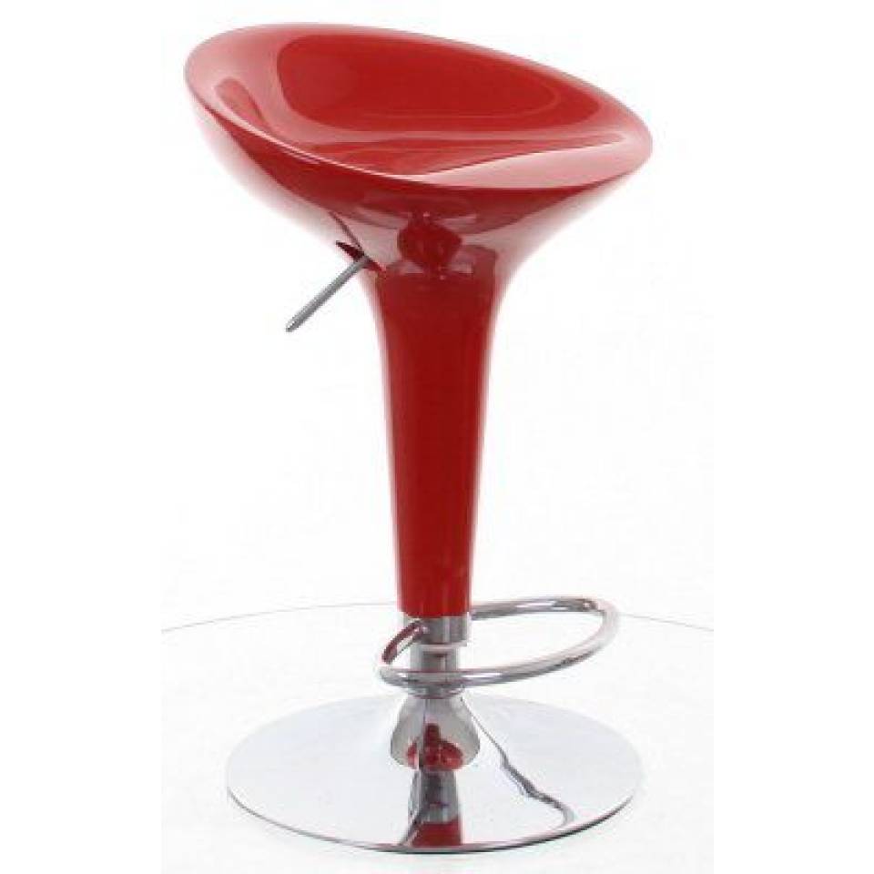 Saturn Bar Stool Hire - Red