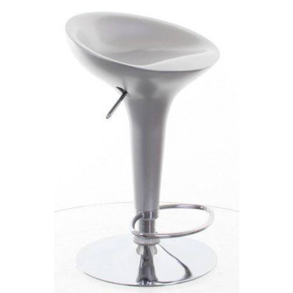 Silver Saturn Bar Stool for hire