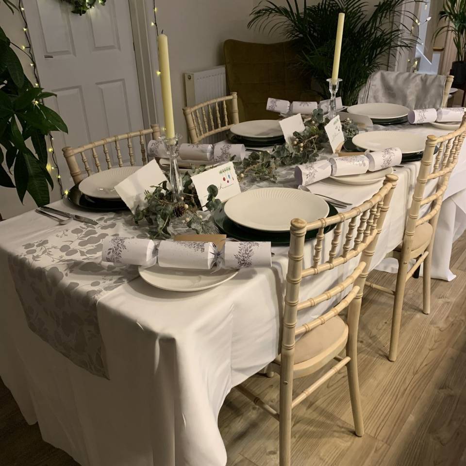 Chiavari Chair Hire - Limewash