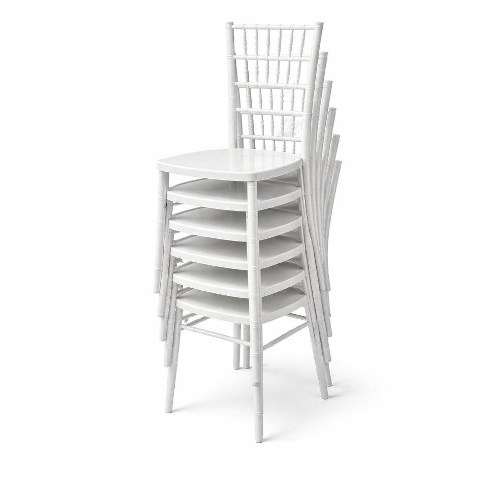 ChiavariBanquetingChairHireWhiteWood|ExpoHire