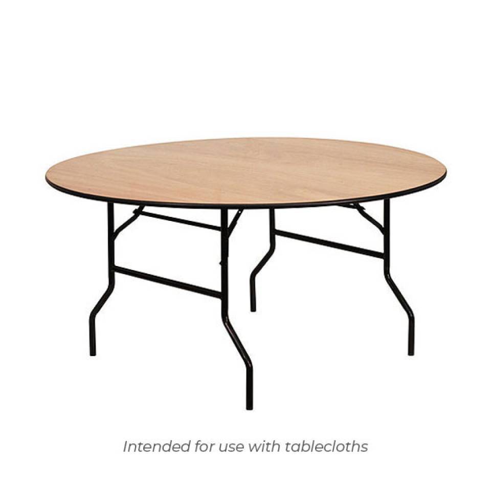 6' Round Table & 10 Chiavari Chairs